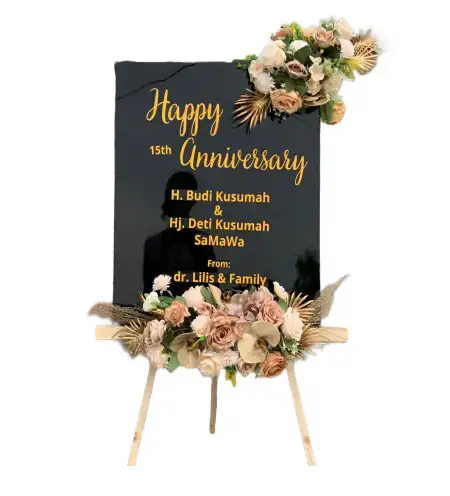 Papan Bunga Akrilik Wajak Kidul